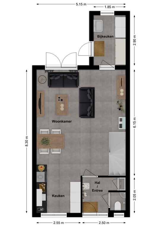 mediumsize floorplan